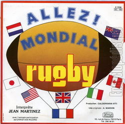 [Pochette de Rugby, made in France (Jean MARTINEZ) - verso]