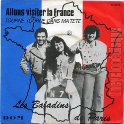 [Pochette de Allons visiter la France (Les BALADINS DE PARIS (2))]