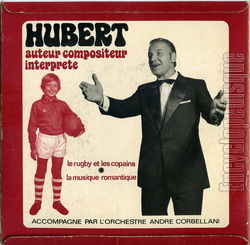 [Pochette de Hubert chante le rugby (Hubert JARZYK) - verso]