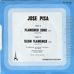 [Pochette de Flamenco 2000 (Jos PISA) - verso]