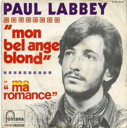 [Pochette de Mon bel ange blond (Paul LABBEY)]