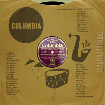 [Pochette de Oh mama / The chocolate soldier’s daughter (Ray VENTURA and his collegians)]