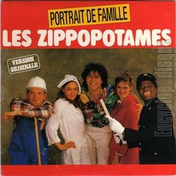 [Pochette de Les Zippopotames (PORTRAIT DE FAMILLE)]