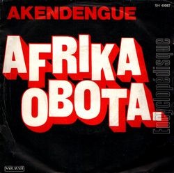 [Pochette de Afrika obota (Pierre AKENDENGUE)]