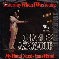 [Pochette de Yesterday when I was young (Charles AZNAVOUR) - verso]