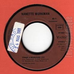 [Pochette de Femme  musiciens (Nanette WORKMAN)]