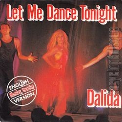 [Pochette de Let me dance tonight (DALIDA)]