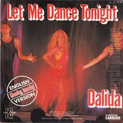 [Pochette de Let me dance tonight (DALIDA) - verso]