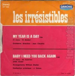 [Pochette de My year is a day (Les IRRESISTIBLES) - verso]