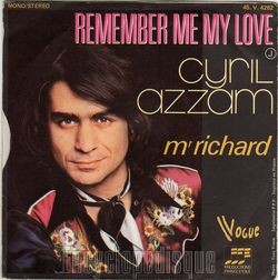 [Pochette de Remember me, my love (Cyril AZZAM) - verso]