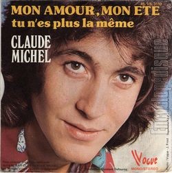 [Pochette de Mon amour, mon t (Claude MICHEL) - verso]