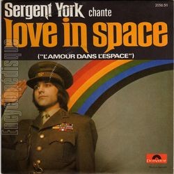 [Pochette de Love in space (SERGENT YORK)]