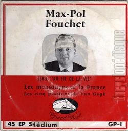 [Pochette de Max-Pol Fouchet "Les mensonges de la France" (DICTION)]
