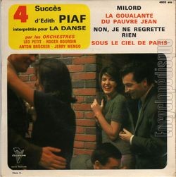 [Pochette de 4 succs d’dith Piaf interprts pour la danse (COMPILATION)]