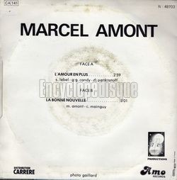 [Pochette de L’amour en plus (Marcel AMONT) - verso]