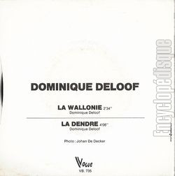 [Pochette de La Wallonie (Dominique DELOOF) - verso]