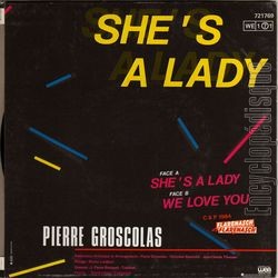 [Pochette de She’s a lady (Pierre GROSCOLAS) - verso]