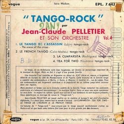 [Pochette de Tango-rock (Jean-Claude PELLETIER) - verso]