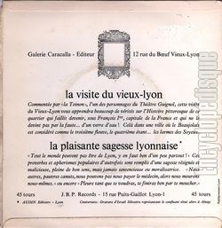 [Pochette de La visite du Vieux-Lyon (DICTION) - verso]