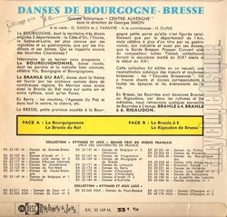 [Pochette de Danses de Bresse-Bourgogne (DOCUMENT) - verso]