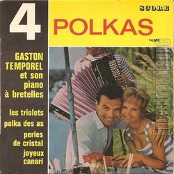 [Pochette de 4 polkas (Gaston TEMPOREL)]