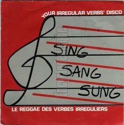 [Pochette de Your regular verbs’ disco (SING SANG SUNG)]