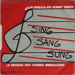 [Pochette de Your regular verbs’ disco (SING SANG SUNG) - verso]
