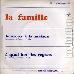 [Pochette de Heureux  la maison (La FAMILLE (2)) - verso]