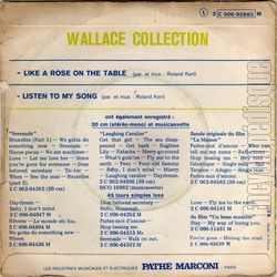 [Pochette de Like a rose on the table (WALLACE COLLECTION) - verso]