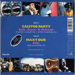 [Pochette de Calypso party (CALYPSO PARTY) - verso]