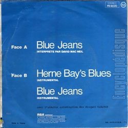 [Pochette de Blue jeans (B.O.F.  Films ) - verso]
