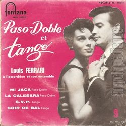 [Pochette de Paso-doble et tango (Louis FERRARI)]