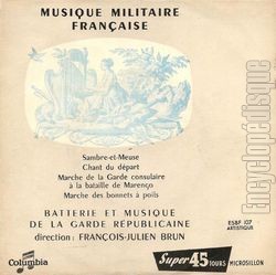 [Pochette de Musique militaire franaise (MUSIQUE MILITAIRE)]