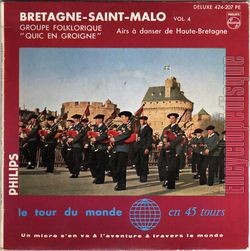 [Pochette de Bretagne - Saint-Malo vol.4  Airs  danser de Haute-Bretagne  (BAGAD QUIC-EN-GROIGNE)]