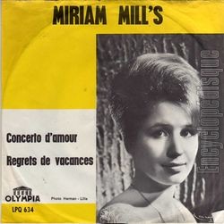 [Pochette de Concerto d’amour (Miriam MILL’S)]