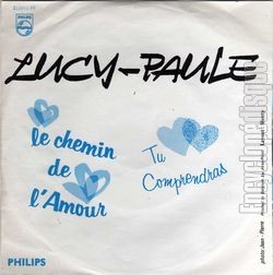[Pochette de Le chemin de l’amour (LUCY-PAULE) - verso]