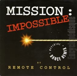 [Pochette de Mission impossible (REMOTE CONTROL)]