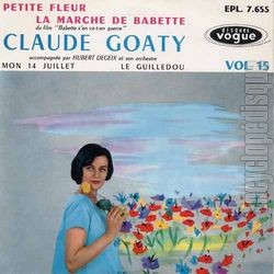 [Pochette de Petite fleur - Vol. 15 (Claude GOATY)]