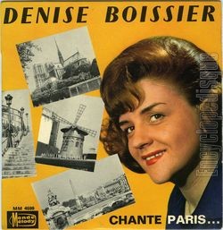 [Pochette de Denise Boissier chante Paris… (Denise BOISSIER)]
