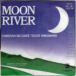 [Pochette de Moon river (Christian ESCOUD et Toots THIELEMANS) - verso]