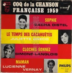 [Pochette de Coq de la chanson française 1959 (COMPILATION)]