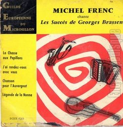 [Pochette de Michel Frenc chante les succs de G. Brassens (1re slection) (Michel FRENC)]