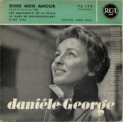[Pochette de Dors, mon amour (Danile GEORGE)]