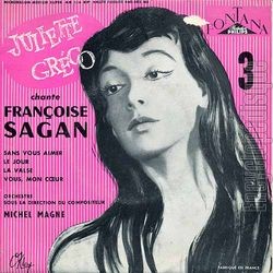 [Pochette de Chante Franoise Sagan - 3me srie (Juliette GRCO)]