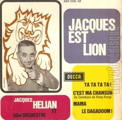 [Pochette de Jacques est lion (Jacques HLIAN)]