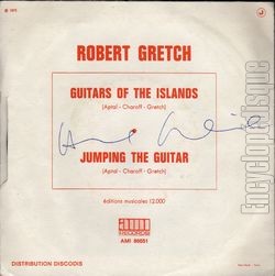 [Pochette de Gretchissimo. Guitars of the Islands (Robert GRETCH) - verso]
