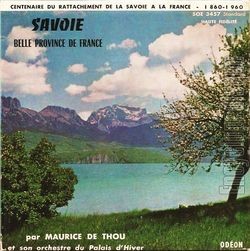 [Pochette de Savoie, belle province de France (Maurice DE THOU)]