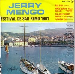 [Pochette de Festival de san Remo 1961 (Jerry MENGO)]