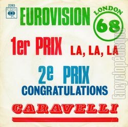 [Pochette de Eurovision London 68 (CARAVELLI)]