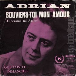 [Pochette de Souviens-toi mon amour (ADRIAN) - verso]